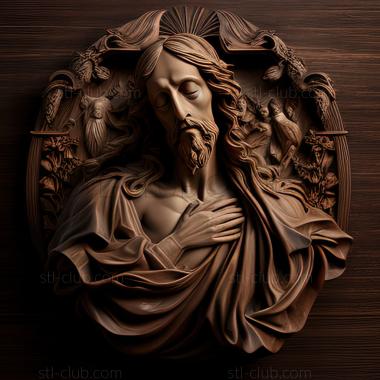 3D model st jesus (STL)